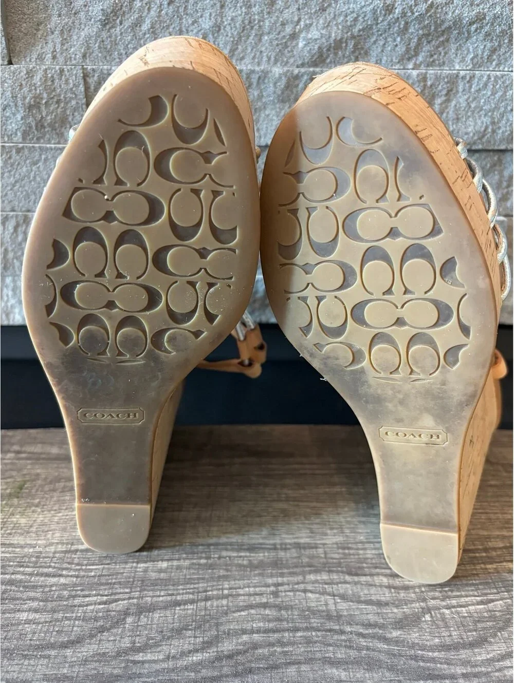Coach Wedge Sandals